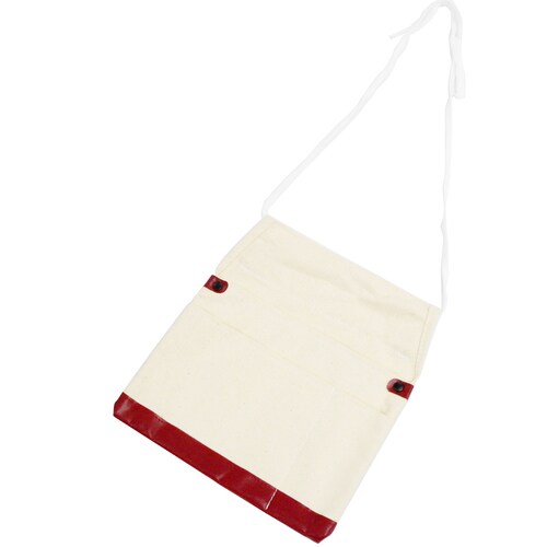 WM 白帆布釘袋 特大 WM−C01