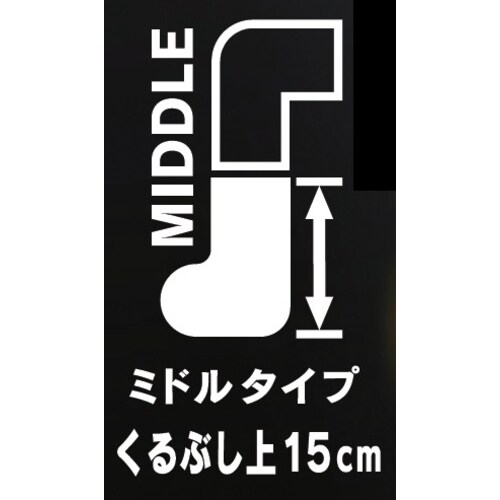 職人作 疲労軽減ソックス ミドル