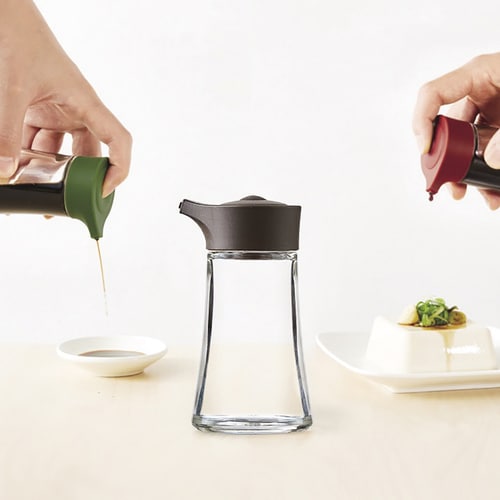 フォルマ シリコーンプッシュしょう油差しP80 緑