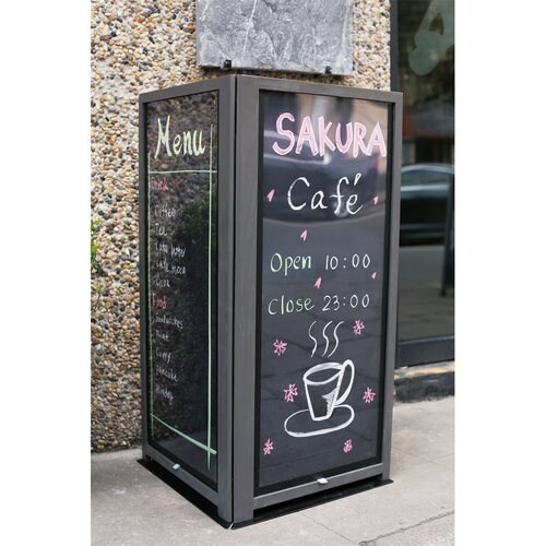 ウォールアングルカバー付チョークボード