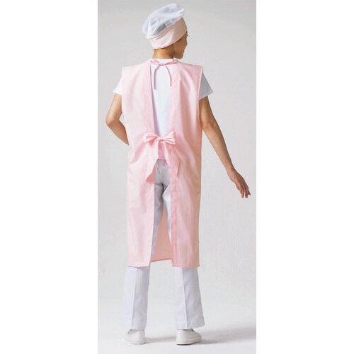 ウルトラドライエプロン ノースリーブ・ゴムGピンク