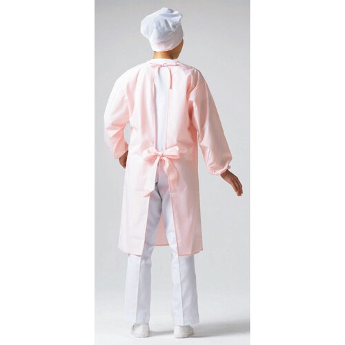 ウルトラドライエプロン 袖付・ヒモE−1Hブルー