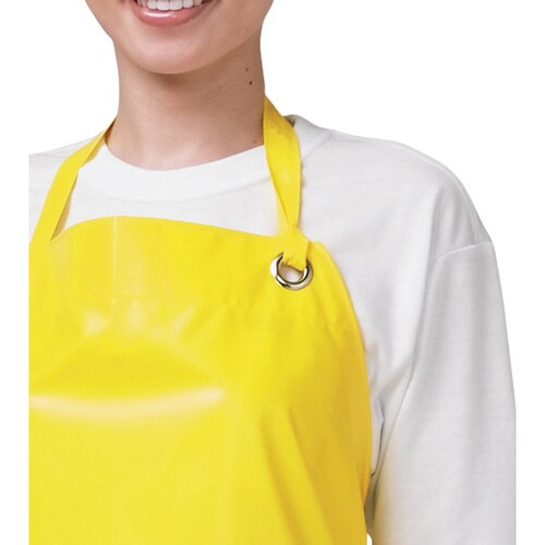 マイティクロスL胸当首掛アイレット ホワイト