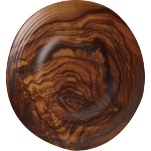 K71010AWラウンドプレートアフリカンウッド