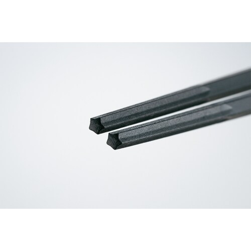 PM−084 SPSぐる麺箸(5角) 19cm 黒