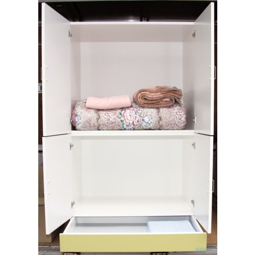 木製ふとん収納庫 YE 106×75×180mm