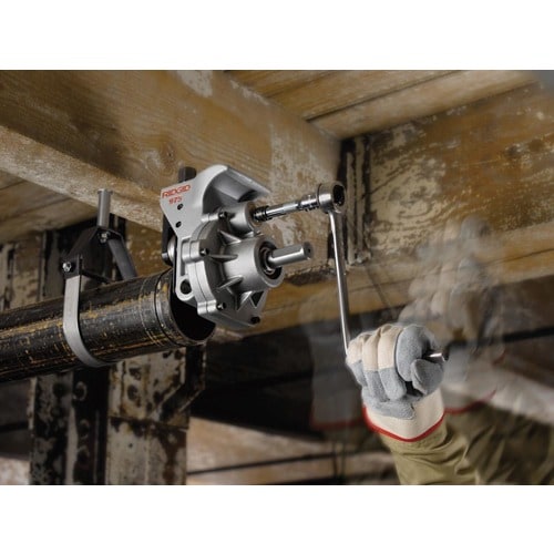 ねじ切り機搭載型ロールグルーバー