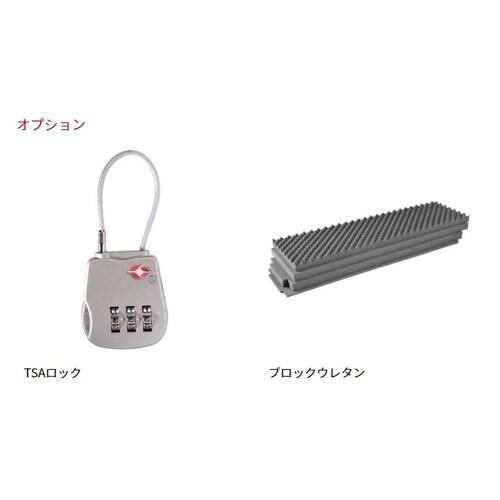 プラスティカケース(ブラック/ブロックウレタン無)