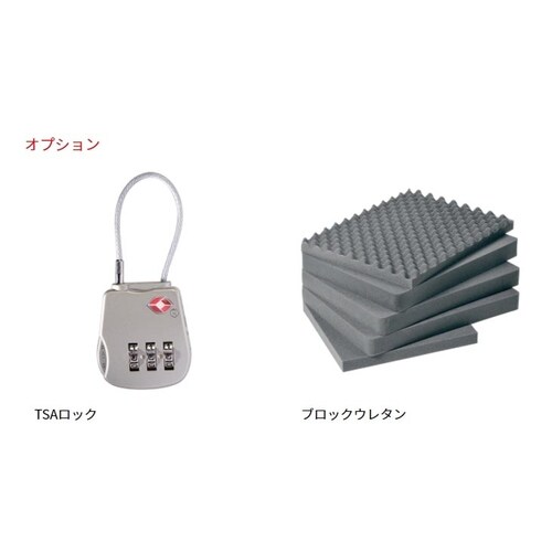 プラスティカケース(ブラック/ブロックウレタン無)