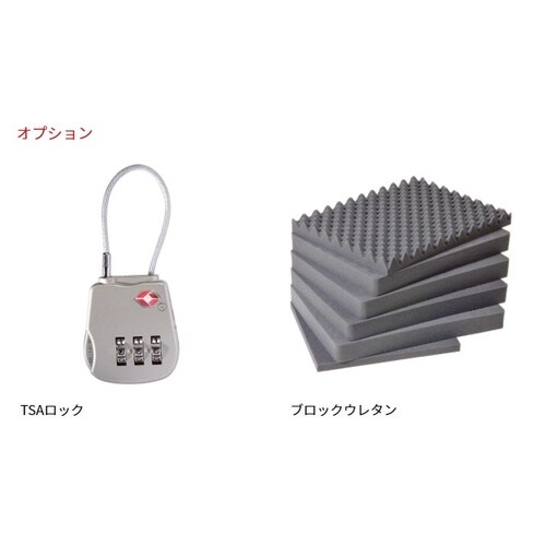 プラスティカケース(ブラック/ブロックウレタン無)