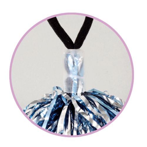 ハンドフリーポンポン青