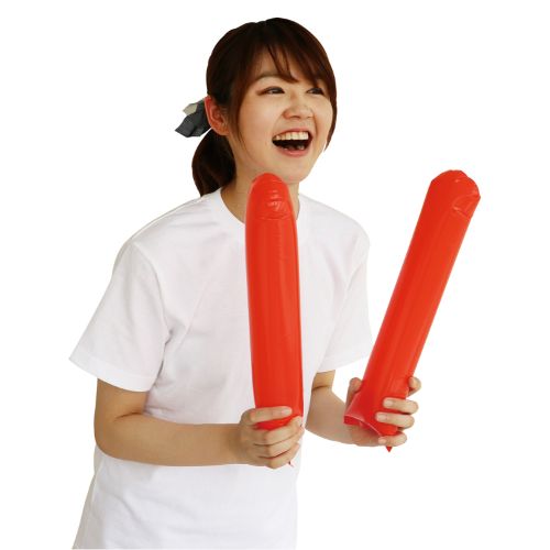 スティックバルーン レッド