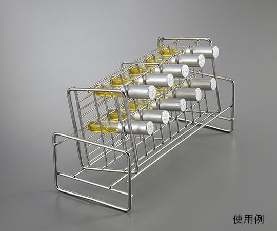 斜面培地作成用試験管傾斜台