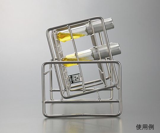 斜面培地作成用試験管傾斜台