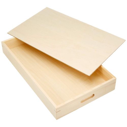 白木 もち・そば保存箱