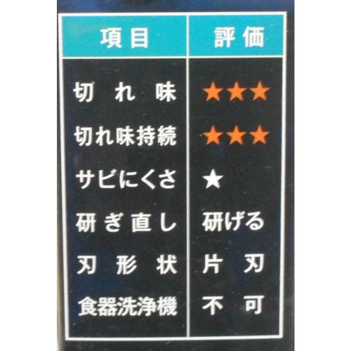 堺産 出刃包丁 75mm