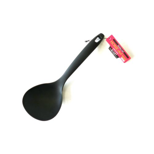 ナイロン製 あく取りお玉 ブラック PR2626