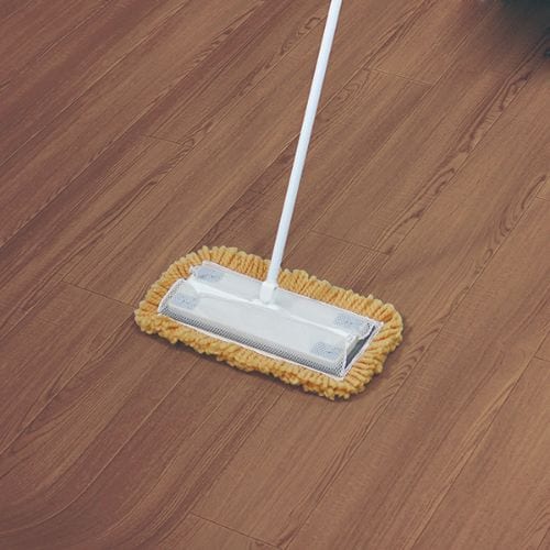 ワイパー取付モップから拭き