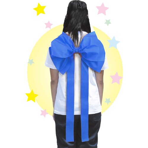 背おえるかんたんリボン 青