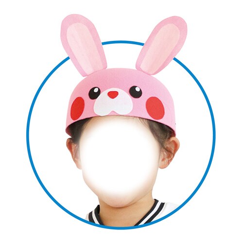 フェルト帽子 ピンク