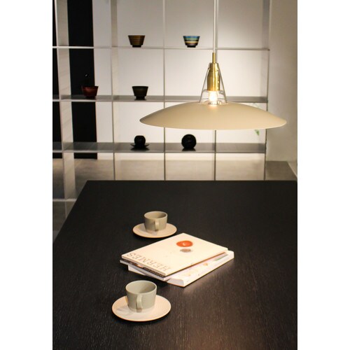 ペンダントランプスコーレ チャコールグレー 白熱球