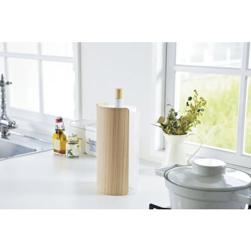 ティール木転写キッチンペーパースタンドNA