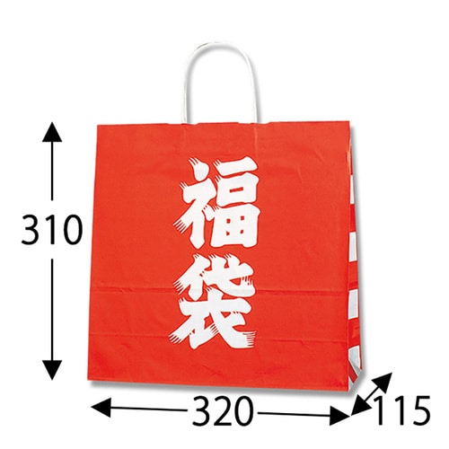 福袋 手提げ マチ付 3才 50枚