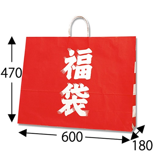 福袋 手提げ 紙袋 マチ付 60−2 50枚