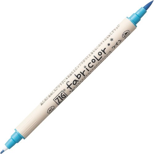 水性ペン 布用 ZIG ファブリカラー 12色