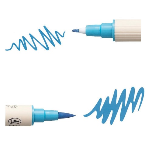 水性ペン 布用 ZIG ファブリカラー 12色