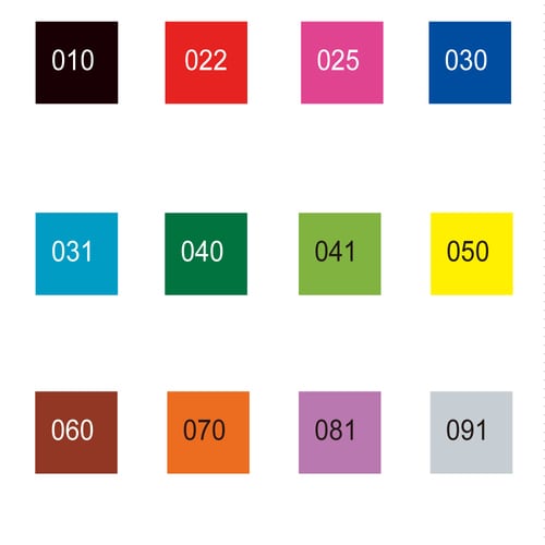 水性ペン ZIG リアルブラッシュ 12色