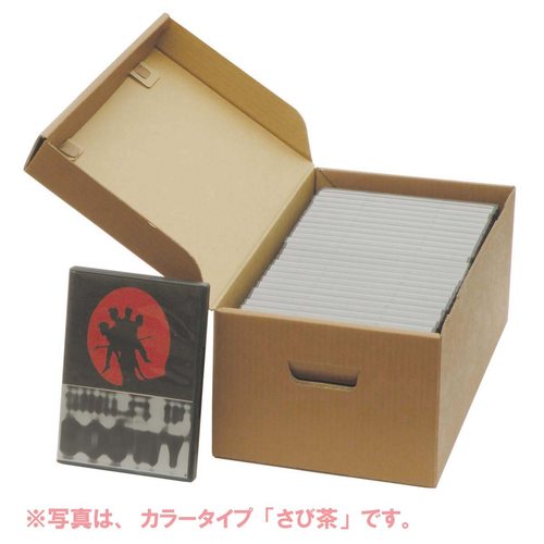 収納ボックス タフボックスLきなり DVD用 4P