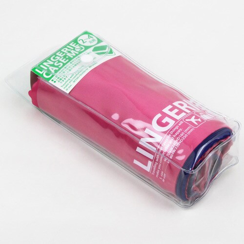 トラベル ランジェリーケース M ピンク×2