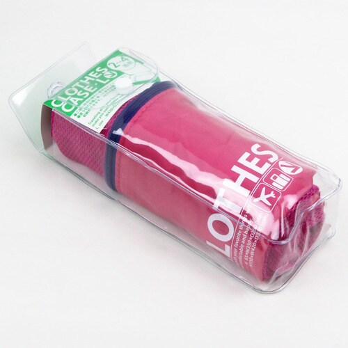 トラベル ランジェリーケース L ピンク×2