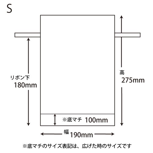 FバッグWシャンテタイプ S 無地NV 10枚×2