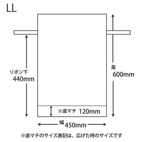 Fバッグ Wシャンテタイプ LL 無地P 5枚×2