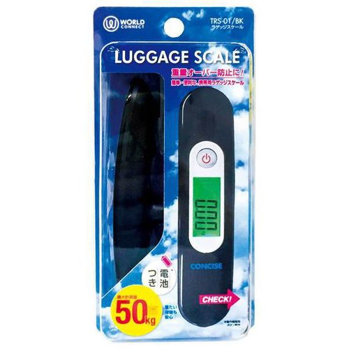 はかり ラゲッジスケール ブラック×2