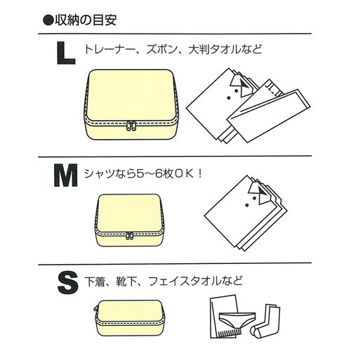 BOX メッシュケース S 17cm ブラック×3
