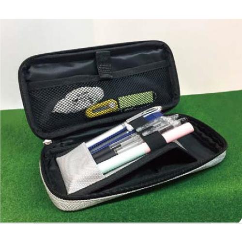 ペンケース フロート スリム グレー×2