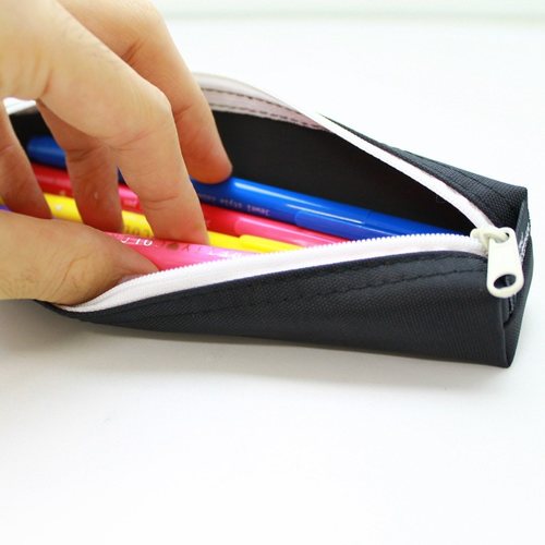 ペンケース コッテイ スクエアS ブラック×5