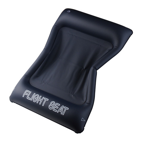 フライトシート 機内快適グッズ 56cm ブラック