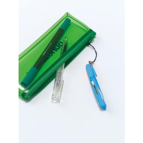 ハサミ ペンカットミニ ブルー×5