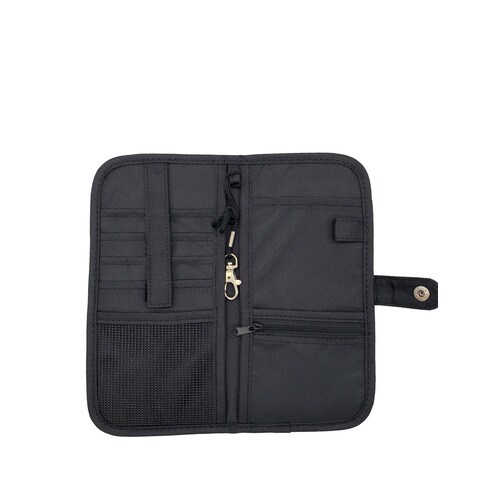 チケットホルダー ナイロン ブラック×2