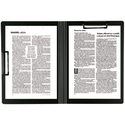 クリップボードダブル発泡美人A4ホワイト×3