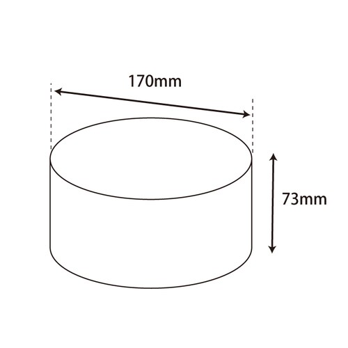 サークルBOX 170−73 ホワイト 4個