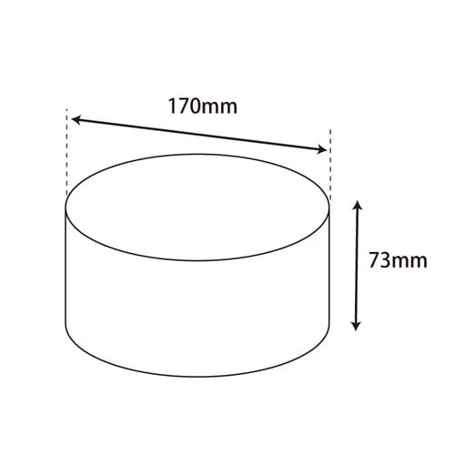 サークルBOX 170−73 ブラック 4個