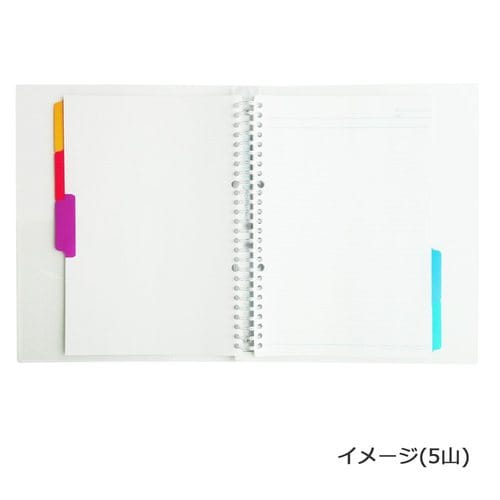 インデックスラミネート加工A42穴5山×10