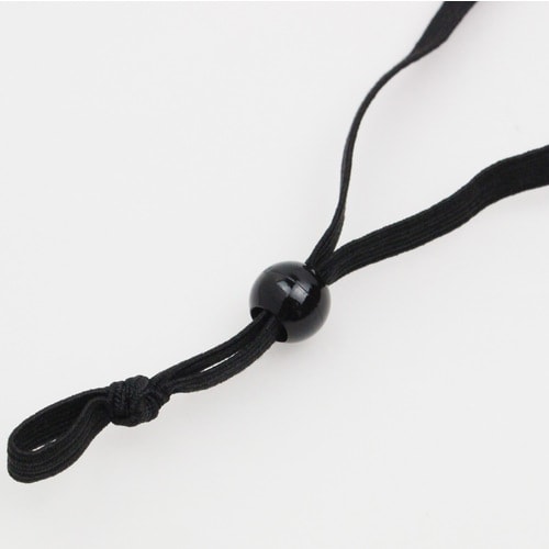 アイマスク ツイル 9cm ブラック×4