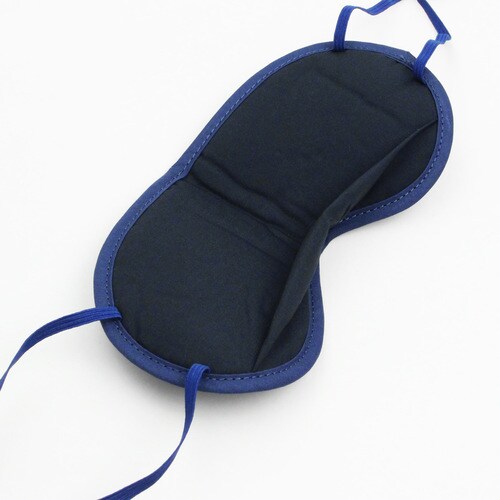 アイマスク ツイル 9cm ネイビー×4