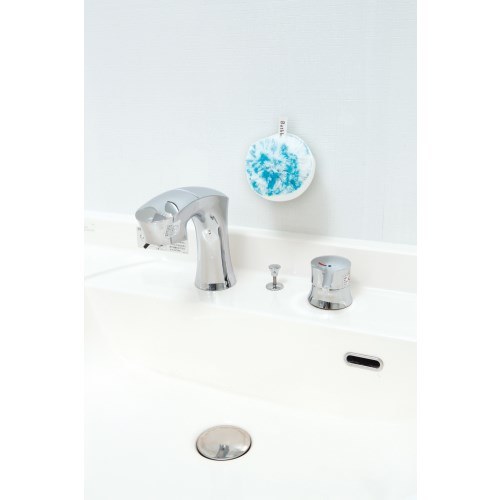 バスボンくん 洗面台ポンポン抗菌ケース付 BL